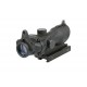Прицел коллиматорный 1X32 Rifle Red Dot Sight - Black AO5015-BK [Aim-O]